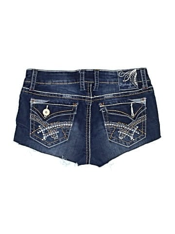 Hydraulic Denim Shorts (view 2)