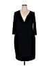 Coldwater Creek Black Cocktail Dress Size 18 - photo 1