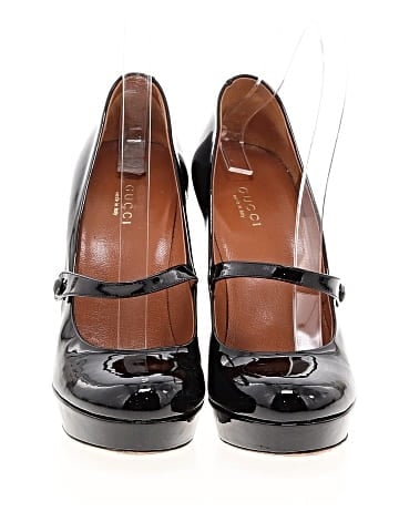 Gucci Patent Leather Mary Jane Pumps (view 2)
