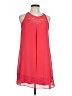 A. Byer 100% Polyester Red Casual Dress Size L - photo 1