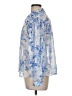 Zara Floral Blue 3/4 Sleeve Blouse Size M - photo 5