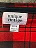 Unique Vintage Plaid Red Jumpsuit Size 2X - photo 4