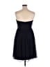 J.Crew 100% Silk Solid Black Blue Cocktail Dress Size 16 - photo 2