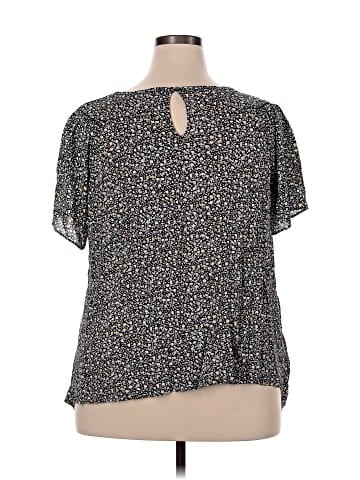 Ann Taylor LOFT Short Sleeve Blouse (view 2)