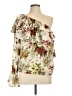 Eri + Ali 100% Polyester Ivory 3/4 Sleeve Blouse Size L - photo 1