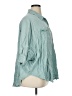 Easel 100% Rayon Teal 3/4 Sleeve Button-Down Shirt Size 1X - photo 4