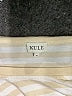 Kule 100% Cotton Stripes Ivory Short Sleeve Turtleneck Size M - photo 7