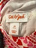 Cat & Jack Hearts Red Dress Size 5T - photo 3