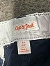 Cat & Jack 100% Cotton Solid Blue Cargo Shorts Size 18 - photo 3