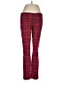 Current/Elliott Plaid Red Casual Pants Size 28 waist - photo 1