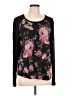 24/7 Maurices Floral Black Cardigan Size L - photo 1