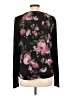24/7 Maurices Floral Black Cardigan Size L - photo 2