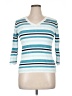 Croft & Barrow 100% Cotton Blue Pullover Sweater Size XL - photo 1
