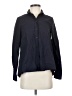 Cos Black Blue Long Sleeve Button-Down Shirt Size 2 - photo 1