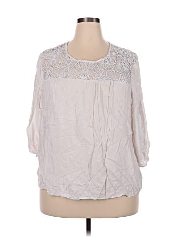 Old Navy 3/4 Sleeve Blouse (view 1)