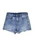Blank NYC Polka Dots Blue Denim Shorts Size 25 waist - photo 1