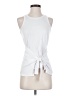 Amour Vert White Sleeveless Top Size XS - photo 1