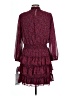 MSK 100% Polyester Burgundy Cocktail Dress Size L - photo 2