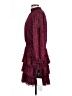 MSK 100% Polyester Burgundy Cocktail Dress Size L - photo 5