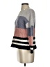 Lucky Brand Color Block Gray Pullover Sweater Size XS - photo 5