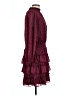 MSK 100% Polyester Burgundy Cocktail Dress Size L - photo 4