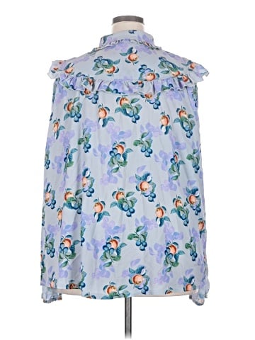 Lost Ink Sleeveless Blouse (view 2)