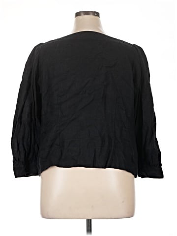 J.Crew 3/4 Sleeve Button-Down Shirt (view 2)