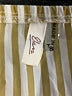 Elan 100% Rayon Stripes Yellow Tan Jumpsuit Size S - photo 4
