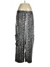 MICHAEL Michael Kors Paisley Silver Casual Pants Size L - photo 1