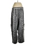 MICHAEL Michael Kors Paisley Silver Casual Pants Size L - photo 2