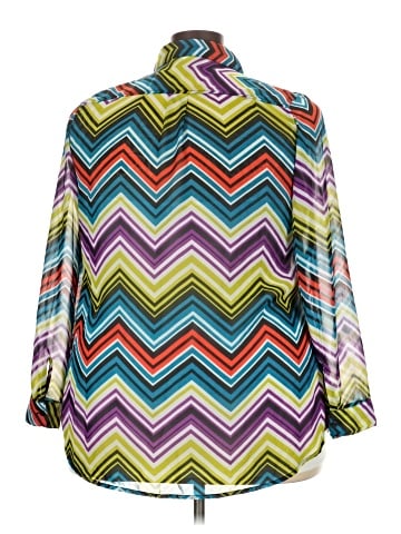 Lane Bryant Long Sleeve Blouse (view 2)
