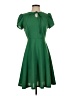 Unbranded Solid Green Cocktail Dress Size S - photo 1