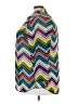 Lane Bryant 100% Polyester Chevron-herringbone Teal Long Sleeve Blouse Size 18 - 20 Plus - photo 5