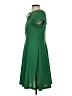 Unbranded Solid Green Cocktail Dress Size S - photo 5