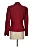Daniele O by Tahari Levine 100% Polyester Paisley Red Blazer Size 4 - photo 2