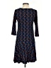 Leota Hearts Blue Casual Dress Size XS - photo 2