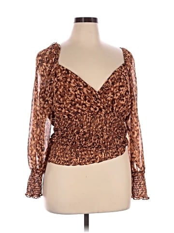 Steve Madden Long Sleeve Blouse (view 1)