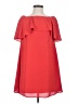 H By Halston 100% Polyester Red Cocktail Dress Size 2 - photo 1