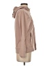 Glyder Solid Pink Tan Zip Up Hoodie Size S - photo 4