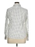 Chaps Polka Dots Ivory Long Sleeve Blouse Size XL - photo 2