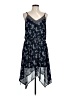 Xhilaration 100% Polyester Stars Blue Casual Dress Size L - photo 1