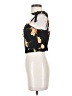 Audrey 3+1 Black Sleeveless Blouse Size S - photo 5