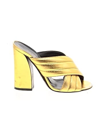 Gucci Quilted Leather Sandals (view 1)