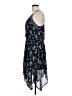 Xhilaration 100% Polyester Stars Blue Casual Dress Size L - photo 5