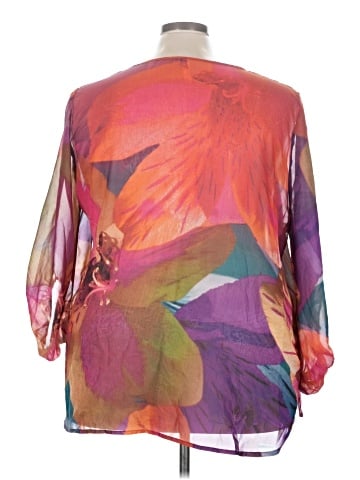 Como Vintage 3/4 Sleeve Blouse (view 2)
