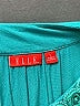 Elle Teal Short Sleeve Blouse Size L - photo 7