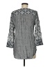 Fred David Gray 3/4 Sleeve Blouse Size M - photo 2