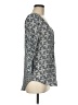 Fred David Gray 3/4 Sleeve Blouse Size M - photo 4