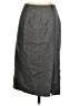 Ann Taylor LOFT Chevron-herringbone Gray Wool Skirt Size 0 - photo 2