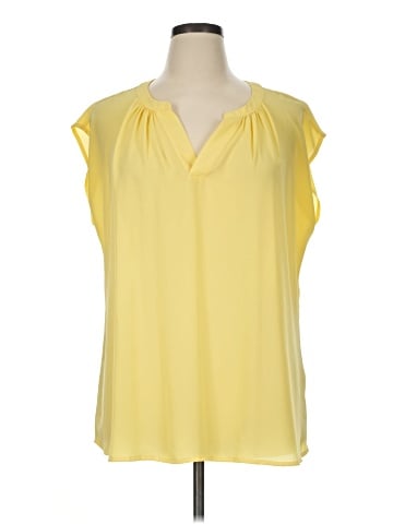 Roz & Ali Sleeveless Blouse (view 1)